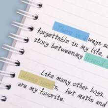 200 Index Stickers 1 Office Stationery Label Paper Student School Supplies Sticky Notes Back To School Season - one-size - View 6