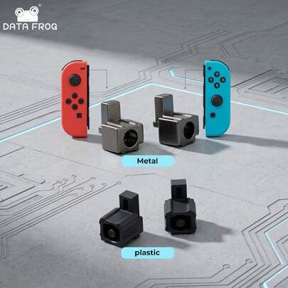  DATA FROG Replacement Metal Buckle Lock For Nintend Switch JoyCon Repair Latch Left-Right Slider Buckle Lock For Switch JoyCon