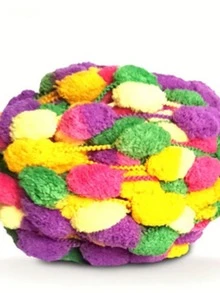 CLSUPER Thick Chenille Plush Yarn, Gradient Color Soft Yarn, Suitable For Crochet, Handmade Knitting DIY Blankets, Carpets, Pillows, Mats, Home Decor - Multicolor - View 20