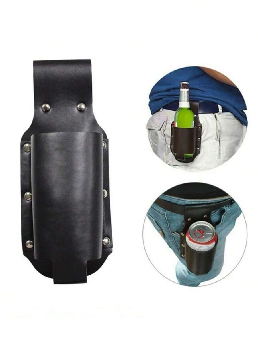 1个皮革枕形化妆包，多层大容量旅行洗漱用品收纳包 - 彩色 - 查看 1