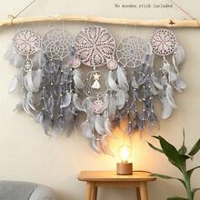Bohemian Style Dream Catcher Wall Hanging Decor, Without Wooden Stick, Suitable For Home, Wall, Bedroom And Apartment Decoration - Dreamcatcher - View 10
