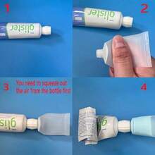 3/6Pcs Plastic Toothpaste/Facial Cleanser Dispenser Adapters, Convenient Toothpaste & Face Wash Refill Home Accessories, Toothpaste Travel Set - View 4