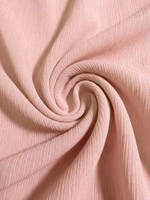 Women's Solid Color Splicing Collar Front Button Sleeveless Top, Spring/Summer Pink - Pink - View 4