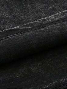 1pc, 230G Washed Cotton T-Shirt With Cat Pilot And Missile Scene Graphic Casual Streetwear, All-Season Round Neck Graphic Tee, Perfect Gift For Men And Women, Streetwear Fall Clothingsummer Outfits For Womenvintage T Shirts - 黑色 - 查看 6