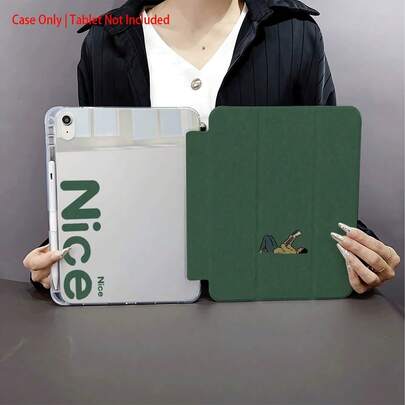 A Protective Soft TPU Flip - Pen Holder Compatible With IPad 10th Generation 10.9-Inch 2022 / Air 13(M3 2025)/ Air 11(M3 2025) Compatible WithSAMSUNG,Compatible With XIAOMI