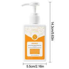 Gel tẩy tế bào chết hương cam, Gel dưỡng ẩm làm sạch sâu da mặt và toàn thân, Gel tẩy tế bào chết dưỡng ẩm làm sạch da mặt, Gel tẩy tế bào chết từ cam tự nhiên, 100g/3.53oz - quả cam - Xem 6