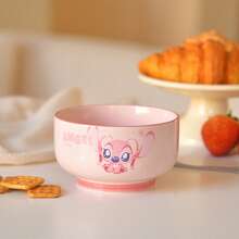 4.5英寸官方授权天使创意卡通礼品碗，可作饭碗或汤碗 - 彩色 - 查看 3