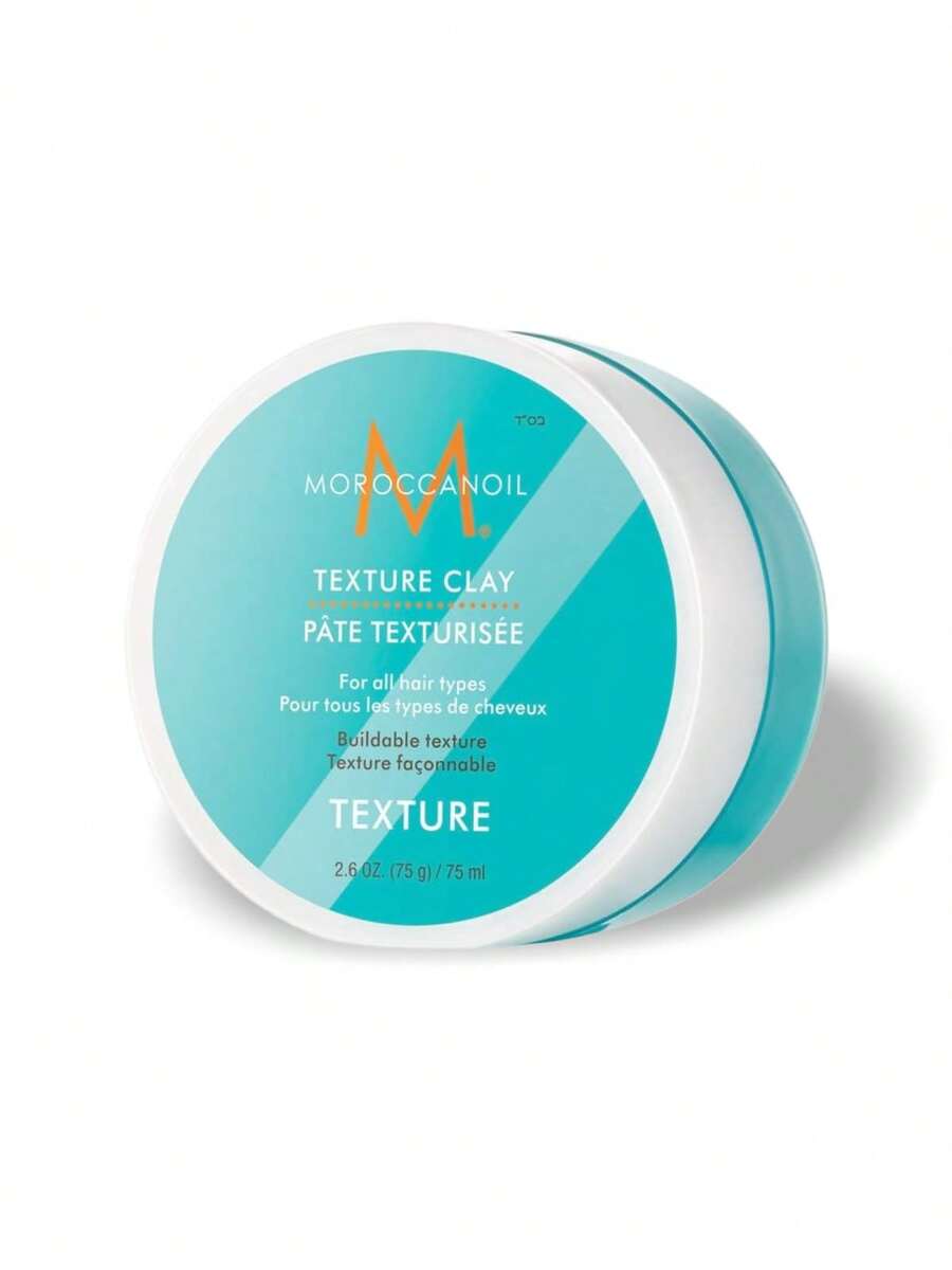 Moroccanoil Texture Clay 2.6oz/75ml -For All Hair Types 2.6 Ounce Buildable Hair Styling Product Suitable For Daily Use,Birthday,Party,Office,Gift - Multicolor - View 1