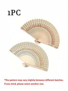 波西米亚风折叠扇 - 手工折叠扇，适合婚礼，可为婚礼宾客降温，便携式传统配饰，适用于演出、文化活动和夏季派对（耐用材质） - 婚礼、活动、DIY派对、婚礼用品、活动配饰的理想礼物，精致的图案细节，耐用的材质，装饰性扇子，非常适合新郎新娘 - 多色 - 查看 12