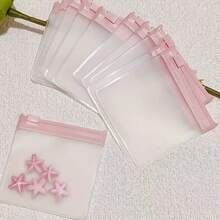 Set Of 5/10/20 Transparent, Reusable Jewelry Storage Bags With Self-Sealing Zippers-Sturdy And Durable, Making Them The Perfect Choice For Storing Jewelry - Multicolor - View 3