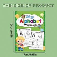 Buku Latihan Menulis Huruf ABC untuk Anak-Anak 48 Halaman | Buku Latihan Huruf A-Z, Cocok untuk Prasekolah dan Taman Kanak-Kanak | Buku Latihan Menulis Awal yang Menyenangkan, Termasuk Halaman Menggambar, Buku Latihan, dan Latihan Kata Ajaib, Merupakan Hadiah yang Bagus dan Buku Latihan Menulis Bahasa Inggris yang Praktis dan Tahan Lama, Sempurna untuk Digunakan Selama Tahun Ajaran Sekolah. - MultiWarna - View 5