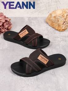 Sandalias planas de verano para mujer, de vacaciones, nuevas, ligeras, con múltiples correas, cómodas y versátiles. Disponibles en negro, marrón y rojo, tallas del 36 al 42 - Marrón - Ver 8