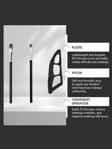 2pcs Eye Shadow Makeup Brushes, Eye Shadow Tools, Quick Makeup Template, Eye Shadow Mold, Suitable For Beginners, Easily Create Professional Makeup Effects, Convenient For Use Anytime Anywhere, Free Gift, Travel Essential, Cost-Effective - Multicolor - View 11