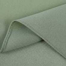 1pcsWomen Solid Color Chiffon Hijab Lightweight Soft Head Scarf For Daily Wear - Mint Green - View 4