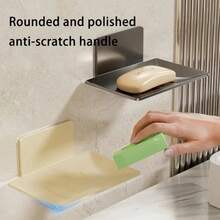 Soap Dishes & Soap Racks - 黑色的 - 查看 3