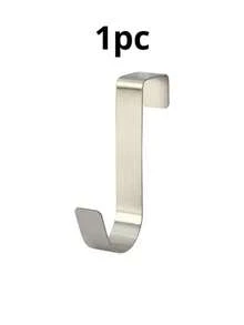 Stainless Steel Hooks, Minimalist Door Hooks, Desk Drawer Rack Cabinet Door Hooks, Bidirectional Installation Suitable For Doors And Cabinet Doors - Multicolor - View 14