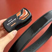 亮泽海绵，速效鞋油，适用于皮革靴子、包包和沙发，滋养并提亮皮革。 - 查看 6