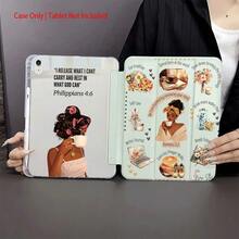 适用于 iPad 第十代 10.9 英寸（2022 年款）/ iPad Air 13（M3 2025 年款）/ iPad Air 11（M3 2025 年款）的柔软 TPU 翻盖保护套 - 笔槽，兼容三星和小米手机 - 彩色 - 查看 3