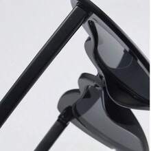 Heart-Shaped Leopard Print Fashion Glasses - Unisex Oval Frame Plastic Hinge, Suitable For Holiday Parties, Photography, And Casual Outfits, Fashionable Design, Durable Glasses - 豹紋棕色 # - 查看 6