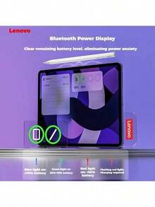 Bút cảm ứng Apple Tablet Pen, kết nối Bluetooth thông minh và hoạt động nhanh chóng, phù hợp cho việc ghi chú và vẽ, trải nghiệm viết chống lem mực, thời lượng pin dài và sạc tiện lợi. - Xem 2