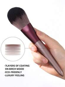 13 piezas Juego de herramientas de maquillaje que incluye: 12 piezas Juego de brochas de maquillaje + 1 bolsa de almacenamiento - Multicolor - Ver 6