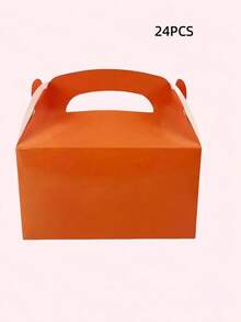 Hộp quà gấp gọn 12/24 chiếc, thích hợp để đóng gói trang sức, kẹo, bánh ngọt. - Hộp quà màu trơn - Xem 15