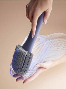 Multi-Surface Shoe Cleaning Brush With Long Handle, Soft Bristles For Home Shoe Cleaning - Shoe Brush - View 3