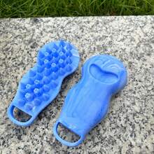 Lược massage da đầu bằng silicon, bàn chải massage làm sạch sâu chịu nhiệt, dụng cụ chăm sóc tóc chống rụng tóc dành cho nam và nữ. - Nhiều màu - Xem 10