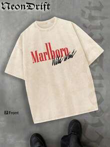 2026 Summer New Unisex T-Shirt,  ,,, Valentine's Day,Independence Day And Easter- Logo Print Crewneck T Shirt With Vintage Cowboy Silhouette Design For MenCasual Wear Unisex Style Camiseta Para Hombre Graphic Tees Jesus Shirts - 杏子 2 - 查看 2