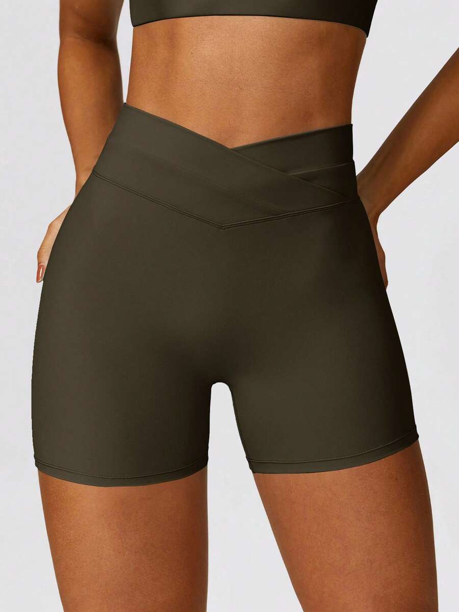 MASKERT Quần short thể thao nữ, quần yoga, quần chạy bộ, quần legging tập luyện co giãn cao.