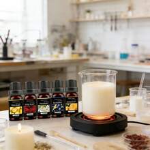 6-Piece Aromatherapy Essential Oil Set, Featuring Rose, Jasmine, Freesia, Sweet Orange, Lemon, And Blueberry. Suitable For Aromatherapy Diffusers, Humidifiers, And Car Air Fresheners. Essential Oil Refill Set-An Ideal Gift For Birthdays And Graduations - 6PCS/SET - View 6