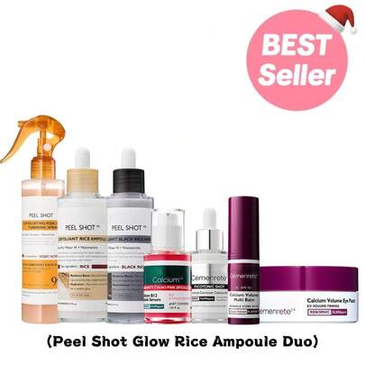 [Melxin Official] Radiant Blowout Routine Set | Dark Spot & Peeling Care For A Radiant Korean Glow In A Week - Anti-Aging, Drooping Eyelid, Puffiness | Korean Cosmetics, Firming & Moisture Mask