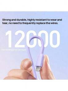 Anker Data Cable For Apple IPhone 14 Charging, MFI Certified Fast Charging Cable, USB-C To Lightning. - Multiple Colors and Sizes - View 3