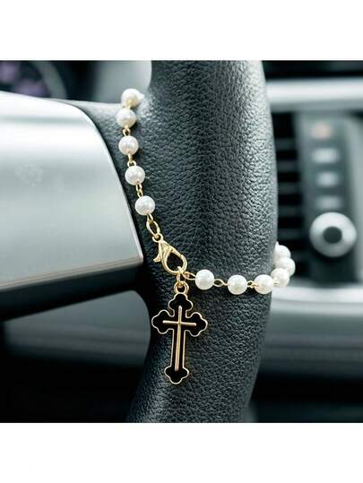 This Charming Steering Wheel Accessory Can Be Adjusted Up To 5.91 Inches And Features A Simple Yet Adorable Design. It Is A Unique And Fashionable Suspension Component That Is Suitable For Your Car.