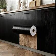 Giấy dán giả vân gỗ màu nâu, giấy vinyl tự dính chống thấm nước giả vân gỗ dùng cho mặt bàn, tủ, đồ nội thất, dễ lau chùi. - nhiều màu - Xem 12