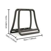 1pc Vertical Laptop Stand, Fits 10-17 Inch Laptops Of Multiple Brands Including , Allows Upright Placement - View 5