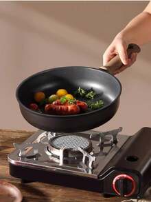 Ensemble de batterie de cuisine en titane noir, comprenant une poêle antiadhésive, une casserole et une poêle. Convient aux plaques à induction et à tous les types de cuisinière. Cet ensemble de poêles antiadhésives est idéal pour les crêpes, les œufs, les steaks, etc. Matériau en titane léger et portable. (Disponible en ensembles de 13/16/18 pièces et en pots individuels) - Voir 9