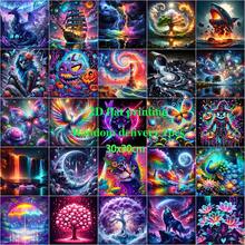 1PC 5D Diamond Painting Set, Randomly Selected From The Main Image, DIY 5D Mosaic Diamond Art, Handmade Diamond Embroidery Tool And Material Combination, Suitable For Adults/Beginners/Enthusiasts, Mural Decoration Gifts, Wall Decoration Gifts, Home Decoration, Frameless Art Canvas, Size 30x30 Cm/11.81x11.81 Inches, 40x40 Cm/15.74x15.74 Inches - No Frame - View 13