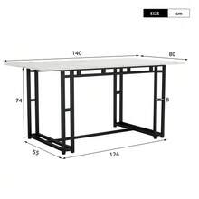 Dining Tables - Black White - View 2