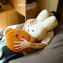 Bantal Plush Miffy - Teman Tidur Sempurna untuk Anak Perempuan, Boneka Plush Lembut, Hadiah untuk Pasangan - MultiWarna - View 3