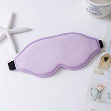 New Plush 3D Eye Mask, Breathable Light-Blocking, Relieve Eye Fatigue, Sleep Aid, Adjustable & Comfortable, Portable - Multicolor - View 10