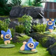 1件 Rise 系列 Palico 可爱模型桌面套装，游戏手办摆件 - 彩色 - 查看 4