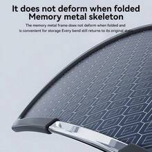 1PC 2026 Portable Titanium-Silver Heat-Insulating Sunshade: Foldable, Easy To Store, Provides Effective Heat And Light Insulation, Quickly Creates A Cool Driving Environment, And Is An Essential Car Interior Accessory That Is Easy To Install - B - View 8