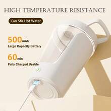 400 Ml Electric Blending Cup, Rechargeable Version - White - View 6