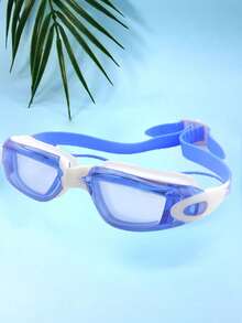 Swimming Goggles For Pool, High Definition, Waterproof, Anti-Fog, Suitable For Men And Women, Equipped With Integrated Waterproof Earplugs, Compact Swim Goggles - Multicolor - View 2