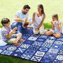 1 covoraș de plajă cu model Bohemia, extra-mare, ușor. Ideal pentru călătorii, camping și picnicuri. Dimensiune extra-mare pentru adulți. Foarte potrivit pentru plaje și aventuri în aer liber. - stilul 1 - Vizualizare 2