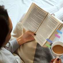 200 Index Stickers 1 Office Stationery Label Paper Student School Supplies Sticky Notes Back To School Season - one-size - View 7