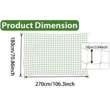 Giàn leo cây chất lượng cao, lưới mắt cáo linh hoạt, lưới tạo hình cho khu vườn. - một - Xem 6