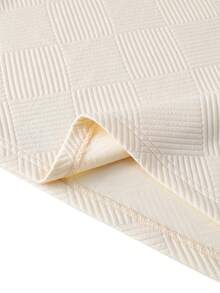 Camiseta de cuello redondo de manga corta con estampado jacquard para hombres, adecuada para el uso en verano - Albaricoque - Ver 12