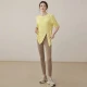 マスタードイエロー+ブラウンのヨガパンツ